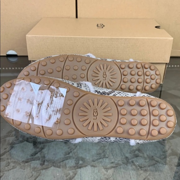 New UGG Hailey Metallic snake Shoe 6.5 - Picture 7 of 8